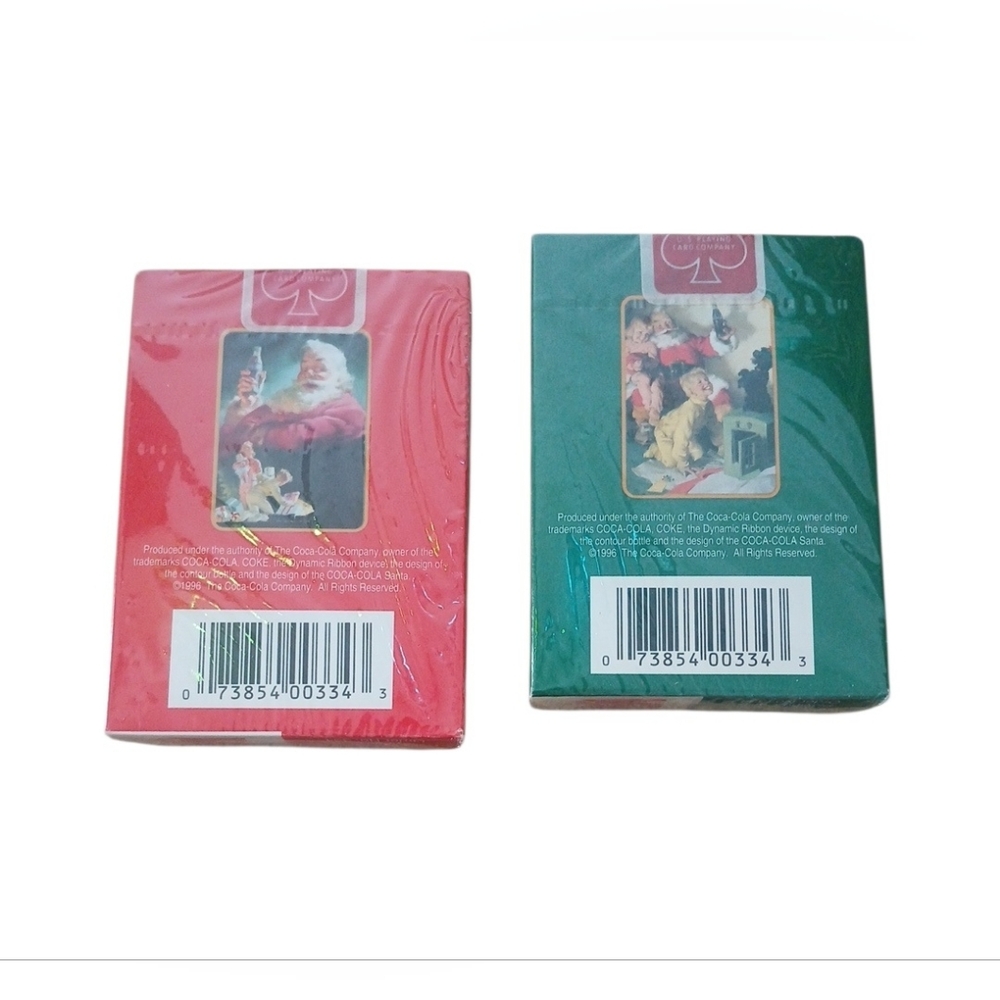 *Coca-Cola Holiday Playing Cards Set - Picture 3 of 4